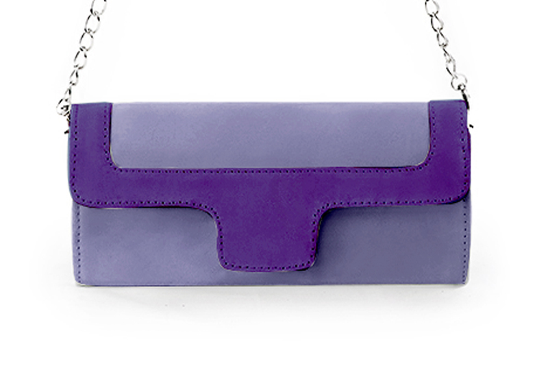 Violet purple dress clutch for women - Florence KOOIJMAN